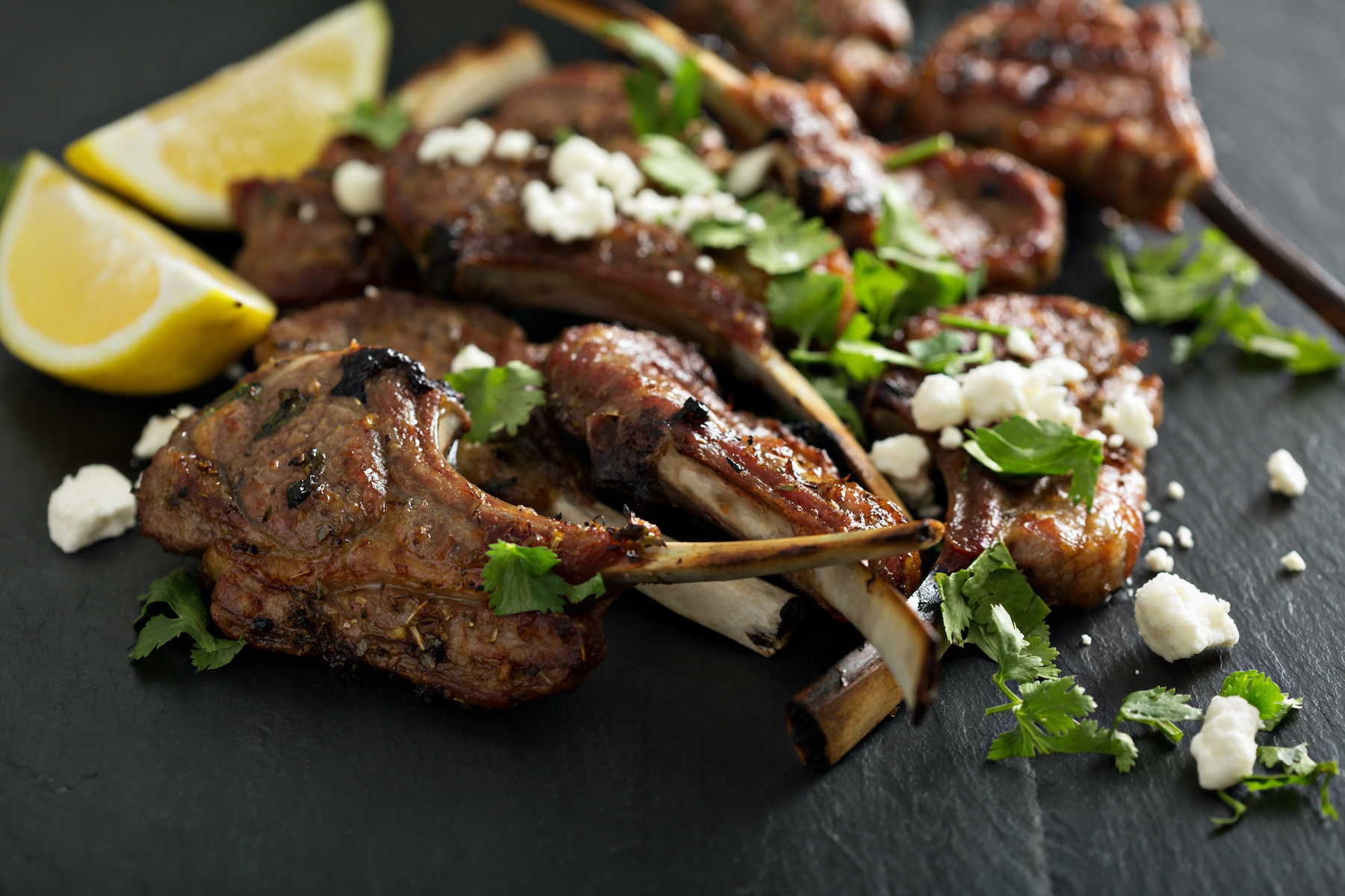 Lemon-Herb Lamb Chops - Nourish Evolution