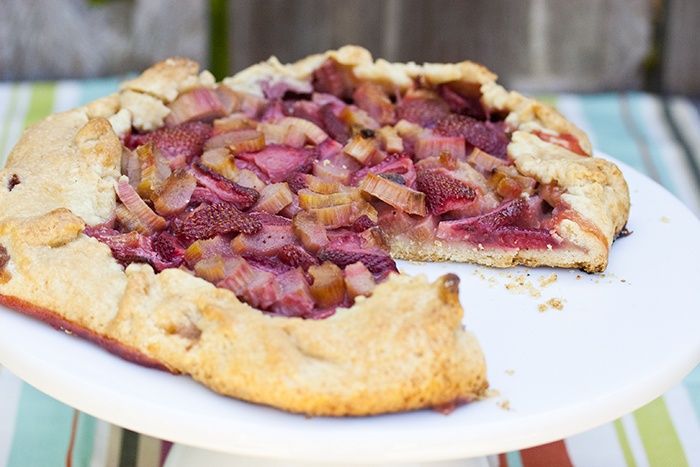 Strawberry-Rhubarb-Crostata