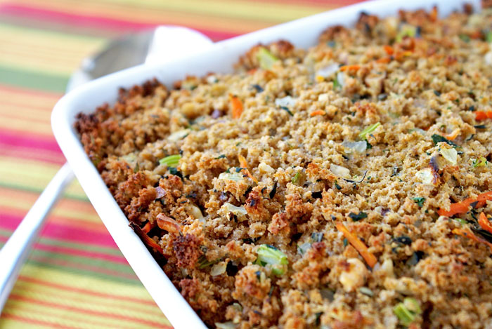 Susie's Breadcrumb Stuffing Recipe - Nourish Evolution