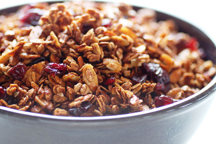 Molasses-Cranberry-Granola