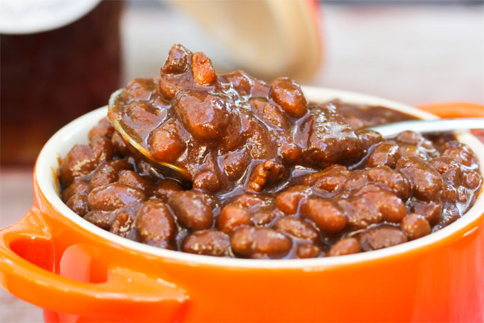 slow-cooker-molasses-honey-baked-beans