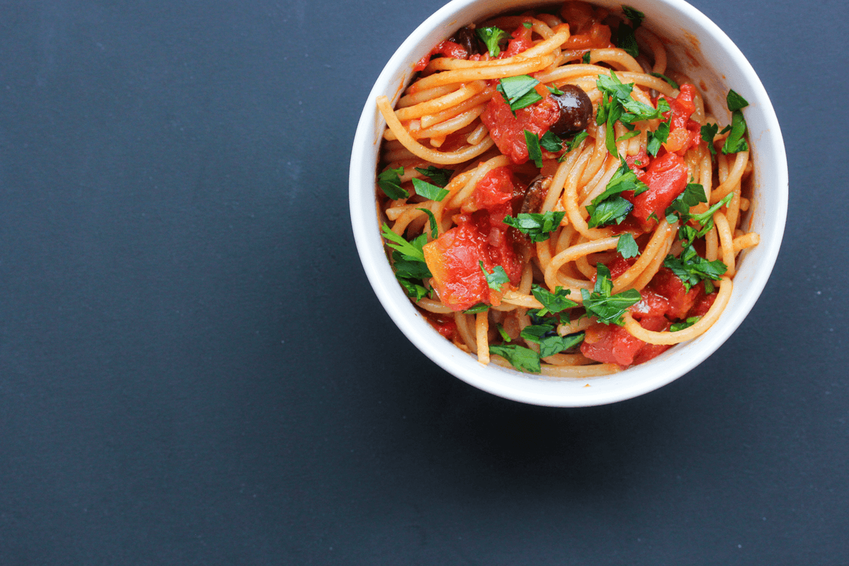 Miso Pasta with Caramelized Shallots • The Heirloom Pantry