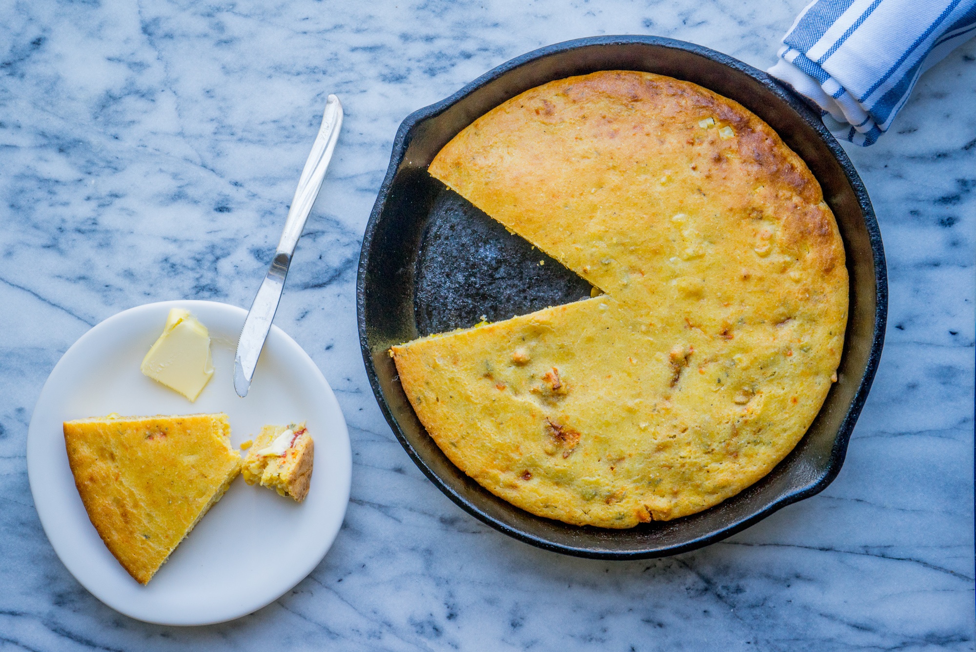 Cast Iron Skillet Cornbread : Ugly Duckling Bakery