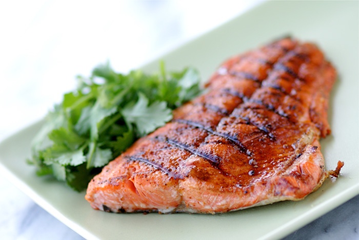 Grilled Wild Salmon With Smoked Paprika